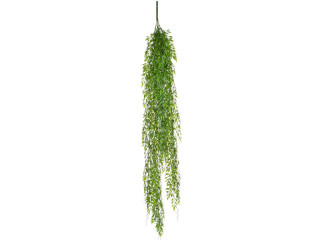 willow hanger, green, l 125cm, B1 flame retardant