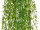 willow hanger, green, l 125cm, B1 flame retardant