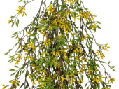 hanging plant with flowers, green/yellow, h 30cm, B1...