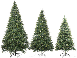 Tannenbaum "Classic", mit LEDs, grün, PE/PVC-Mix, versch. Grössen