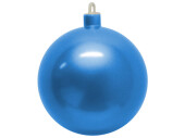 Weihnachtskugel Kunststoff türkisblau Ø 12cm...
