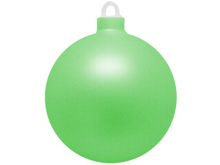Christmas bauble light green Ø 28cm satin 1 pc.