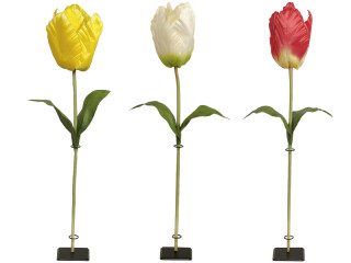 tulipe XL 135cm en diff. couleurs