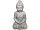 Buddha sitzend grau, H 47cm