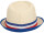 chapeau "France", avec ruban, naturel/bleu/blanc/rouge, 24 x 12 x 28cm