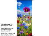 Textilbanner "Wildblütenwiese"...