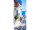textile banner "alley to sea", white/blue, 75 x 180cm, tubular seam top and bottom