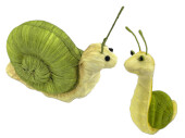 escargot papier, vert, diff. modèles