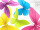 Schmetterling "Papier", versch. Farben und Grössen