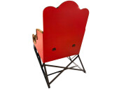 Weihnachts-Schlitten XXL, L 255 x B 98 x H 160cm
