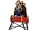 luge de Noël XXL, L 255 x l 98 x h 160cm