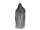 fantôme suspendu, noir/gris, sans visage, h 46cm