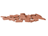 pierres plates rougeâtres 1kg