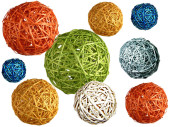 willow ball in var. sizes/colors