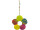 blossom "Paper Rope" colorful Ø 22cm