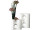 vase porcelaine "OVAL" blanc 2 grandeurs