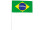 bannerets "Brasil" 20 pcs.