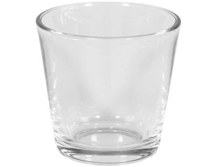 tealight holder "color" 7cm clear