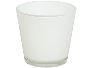 Windlicht "Color" 7cm weiss
