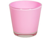 tealight holder "color" 7cm pink