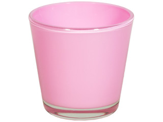 tealight holder "color" 7cm pink economy set 18 pcs.