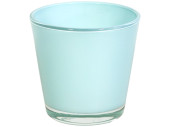 tealight holder "color" 7cm light blue