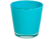 tealight holder "color" 7cm turquoise blue