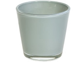 tealight holder "color" 7cm dark grey