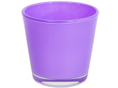 tealight holder "color" 7cm red-violet