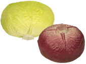 cabbage "natural" 16cm var. colors