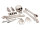 skeleton bones set 12-pc.