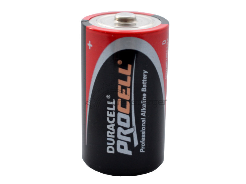 10 Batterie Duracell Procell D (LR20) – Potenza Lunga Durata – 1.5V Alcaline