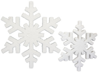 flocon de neige "poly" diff. tailles
