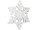 flocon de neige "poly" Ø 70cm