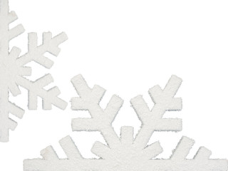 snowflake "styro" 1/2 var. sizes