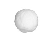 snowball cotton with glitter Ø 13cm