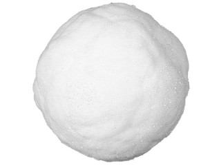 Schneeball "Cotton" mit Glitter Ø 26cm