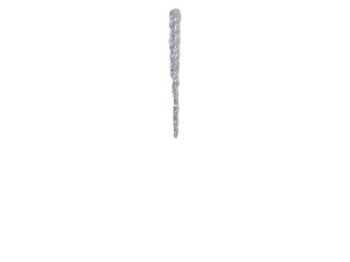 Eiszapfen transparent 30cm
