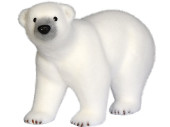 Eisbär "Polar" gehend 55cm
