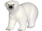 polar bear "polar" walking 55cm