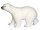 polar bear "polar" walking 55cm
