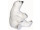 ours blanc "Polar" assis 31cm