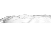 snow wadding white w 145cm