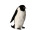 Pinguin "Cotton"  gehend, Kopf gerade, 26cm