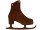 patin métal look rouille 15cm