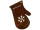 glove metal rust look 12cm
