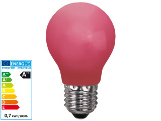 ampoules DEL E27 rouge