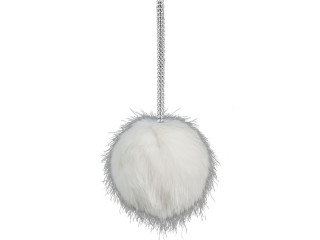 ball "fur" white Ø 10cm