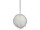 boule "pelage" blanc Ø 10cm