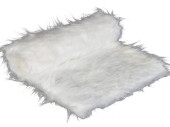 Stoff "Fell" B 150cm weiss